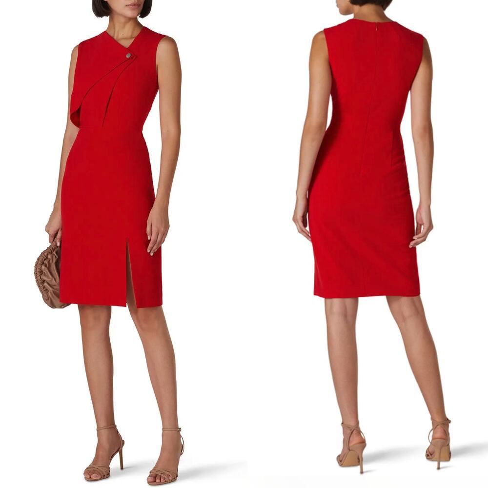 Jason Wu X Rtr Front Snap Sheath In Red - Size 4 - image 1
